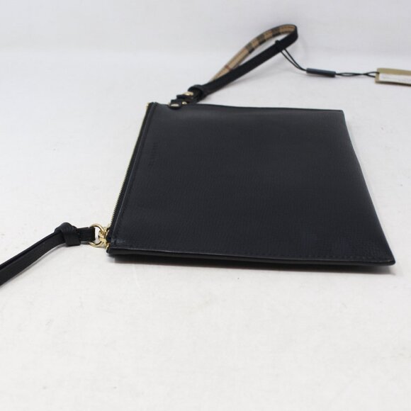 Burberry #DDZ2B3 Leather Wristlet Pouch - Picture 5 of 8